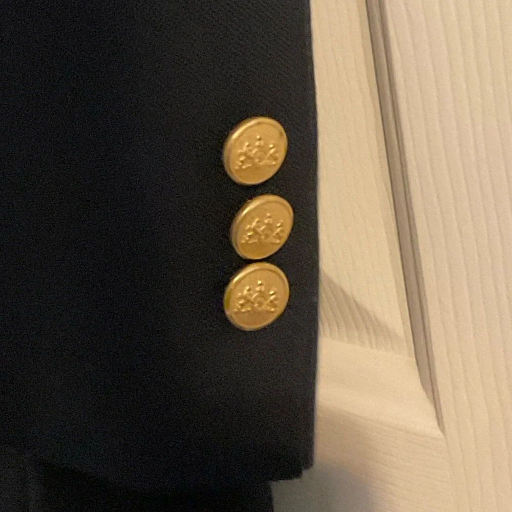 Classic Navy Men's Two Button Blazer - Picture 3 of 3